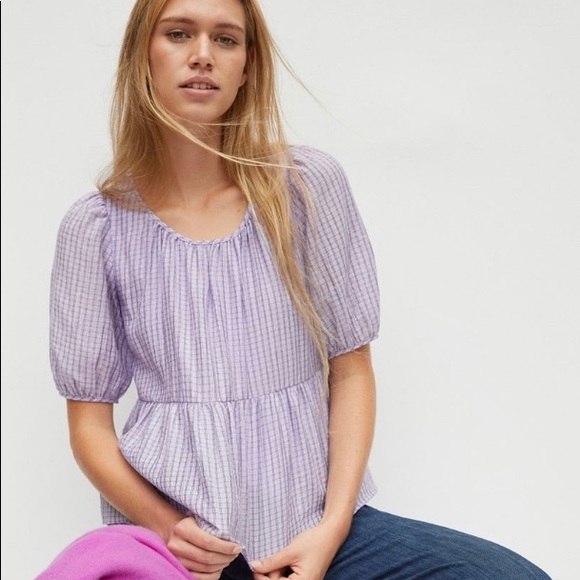 Anthropologie Tops - NWT Anthropologie Liljana Babydoll Blouse Size S